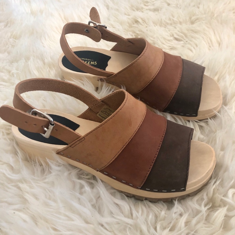 Swedish Hasbeens hippie sandals